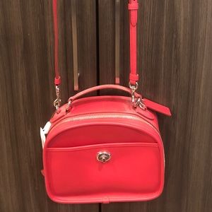 Coach Retro Leather Lunch Pail Bag